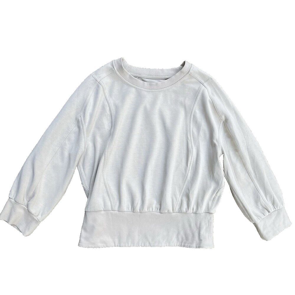 Lululemon Softstreme Ribbed Crewneck Pullover Size 8‎